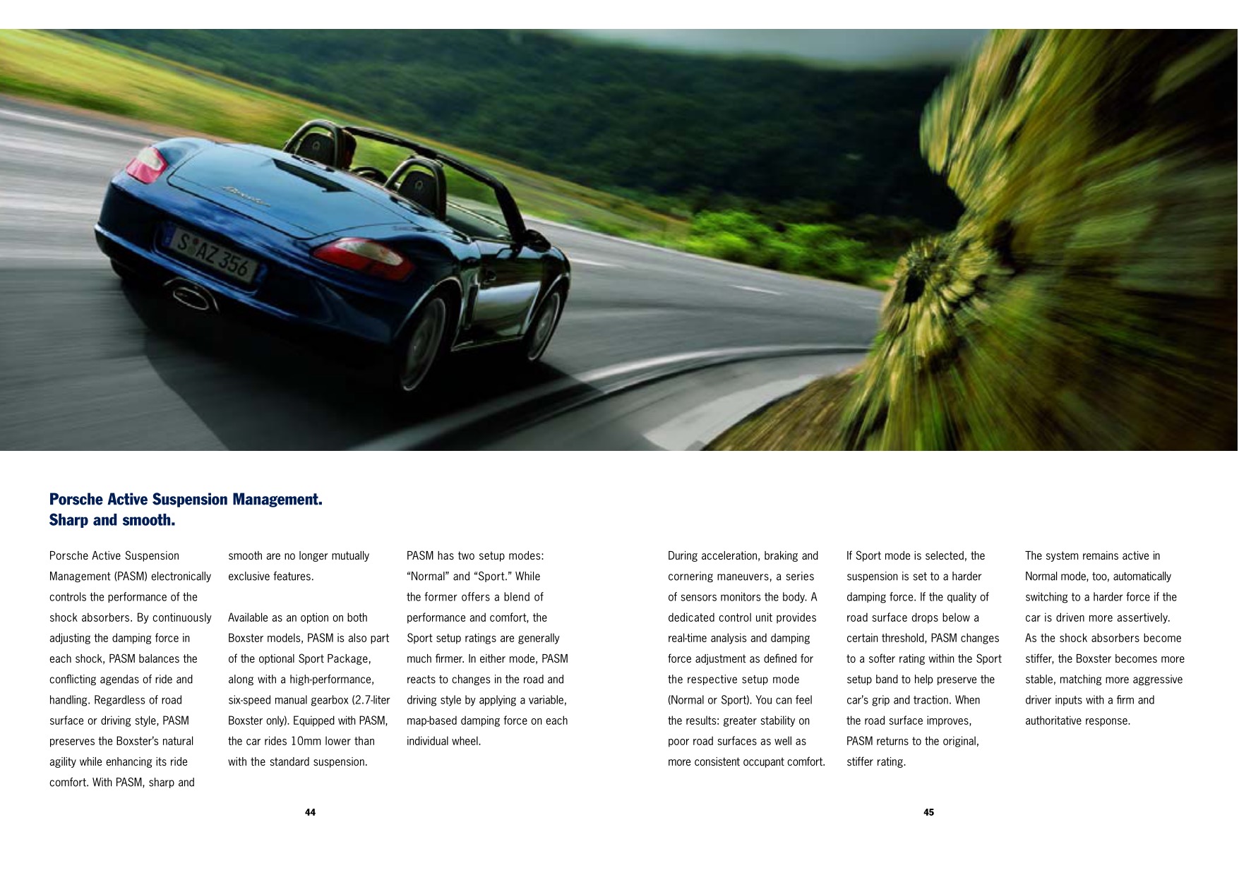 2007 Porsche Boxster Brochure Page 35